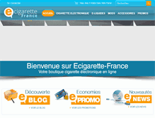 Tablet Screenshot of ecigarette-france.com